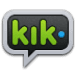 Ikon aplikasi Android Kik Messenger APK