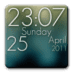 Super Clock Wallpaper Light app icon APK