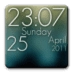 Super Clock Wallpaper Light Android app icon APK