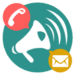 Speaking SMS & Call Announcer Икона на приложението за Android APK