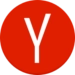 Yandex Ikona aplikacji na Androida APK